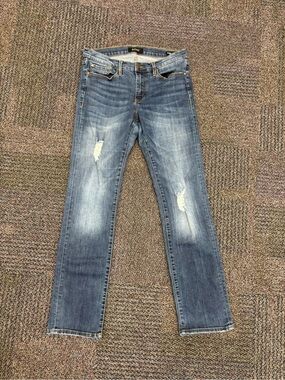 Buffalo David Bitton Faith jeans sz 30 mid rise straight stretch